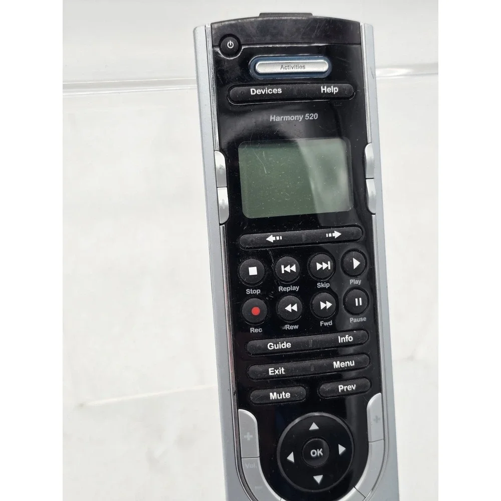 Logitech Harmony 520 Universal Remote‎ TESTED Clean Programmable Pre-owned